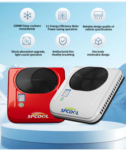 El Techo Está Equipado con Aires Acondicionados <span class=keywords><strong>de</strong></span> Estacionamiento <span class=keywords><strong>de</strong></span> 12V/24V/48V/60V/72V, Que se Utilizan para Camionetas y Autocaravanas. - Product Image 3