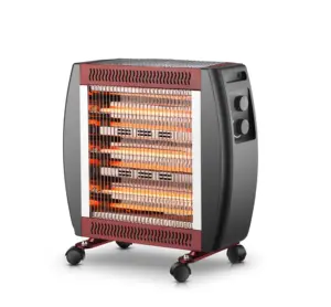 New Design Heat Element Overheating Protection Rapid Heating Quartz Heater For Home Office