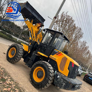 Chargeuse sur pneus Liugong 830H d'occasion de 3 tonnes, 830H-2 830H-5 avec attache rapide et climatisation de cabine, certifiée CE à vendre avec une garantie d'un an - Product Image 2
