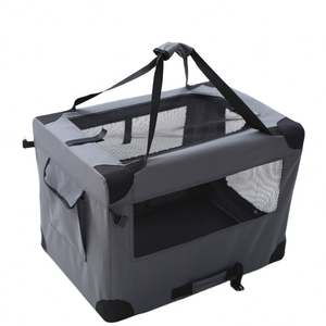 Jaula de Viaje Plegable para Mascotas (Perros y Gatos) con Marco de Acero, Directo de Fábrica - Product Image 1