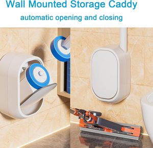 Cepillo de inodoro desechable al por mayor para el hogar, juego de limpieza sin puntos muertos, artefacto que no ensucia las manos - Product Image 2