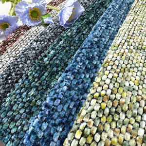 18x18 Inch Soft Chenille Pillow Covers for Sofa Living Room Couch Solid Dyed Cases - Product Image 3