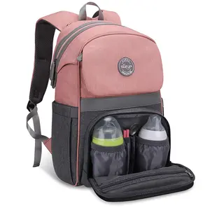 थोक बैग बच्चे स्टॉक-उच्च गुणवत्ता लंगोट बैग स्टॉक पोर्टेबल बदलते स्टेशन बच्चे माँ के साथ डायपर बैग यात्रा बैग