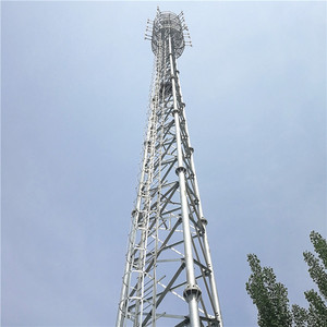 20 25 30 35 40 42 45 48 50 52 55 60 65 M Meter Mast Pylon Tubular Iron 3 <span class=keywords><strong>Legged</strong></span> Telecommunication Tube <span class=keywords><strong>Steel</strong></span> Self unterstützung <span class=keywords><strong>Tower</strong></span> - Product Image 2