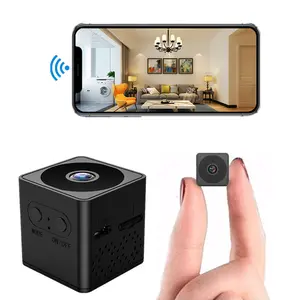 Máy Quay Video Mini Không Dây Tầm Nhìn Ban Đêm Hồng Ngoại 1080P HD Máy Quay Video Nhỏ Máy Quay Mini Siêu Nhỏ