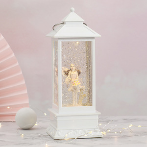 Nouveaux cadeaux <span class=keywords><strong>2022</strong></span> Lanterne blanche scintillante Lampe à vent de neige pour la décoration de <span class=keywords><strong>Noël</strong></span> Fournisseur - Product Image 4