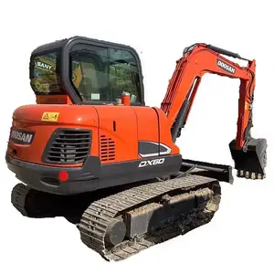 รถขุด Doosan 60เครื่องจักรก่อสร้าง