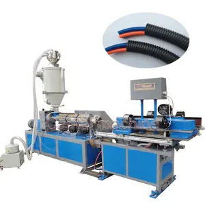 16-32mm PE PP Electric conduit Extrusion Line Small PP Single Wall Corrugated Spiral Pipe Production Line Machine Price
