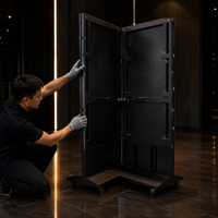 Écran LED Publicitaire P1.86 Intérieur Personnalisé, Pliable, 4K HDR10 120Hz DCI-P3 95%, Haute Luminosité, avec CMS Cloud