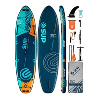 Planche de Stand Up Paddle Gonflable pour Adultes E SUP avec Pont Antidérapant et Accessoires Premium pour Surf Planche Bleue par esup