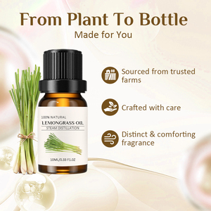 <span class=keywords><strong>Huile</strong></span> <span class=keywords><strong>essentielle</strong></span> de citronnelle 100% pure naturelle biologique 10ml Aromathérapie Hydratation Soin du visage <span class=keywords><strong>et</strong></span> du corps - Product Image 3
