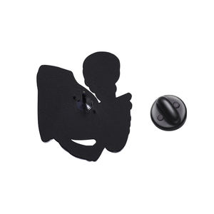 Pin de esmalte divertido con diseño de trasero de esqueleto, broche de metal creativo con diseño de calavera, insignia de solapa, joyería, regalo para amigos, venta al por mayor - Product Image 5