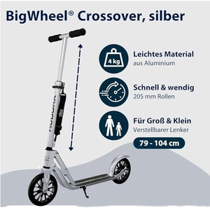 YSMLE prix usine réglable haute qualité adultes enfants plaque d'aluminium grandes roues scooters cascadeurs - Product Image 2