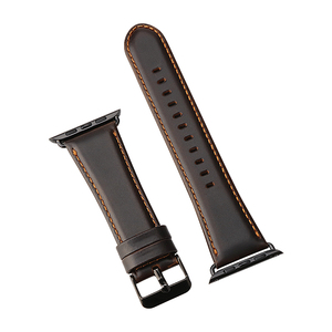 Conception populaire Crazy Horse de haute qualité pour <span class=keywords><strong>Apple</strong></span> <span class=keywords><strong>Watch</strong></span> série <span class=keywords><strong>8</strong></span> <span class=keywords><strong>bracelet</strong></span> en <span class=keywords><strong>cuir</strong></span> véritable - Product Image 2