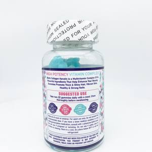 OEM biotina gomitas mayoristas colágeno gomitas con biotina y vitaminas suplementos de queratina colágeno y biotina gomitas - Product Image 3