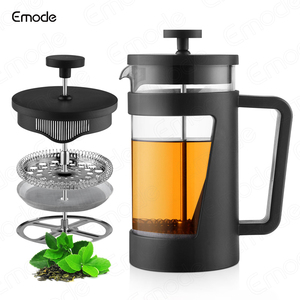 <span class=keywords><strong>Cafetera</strong></span> <span class=keywords><strong>Francesa</strong></span> de Vidrio Borosilicato Resistente al Calor de 350 ml (12 oz) en Color Negro para Té y <span class=keywords><strong>Leche</strong></span> Espumada - Product Image 3