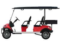 Voiture de golf électrique tout-terrain 4 places alimentée par batterie lithium-ion d'occasion familiale Véhicule utilitaire Dune Buggy