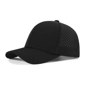 Performance Men's Snapback Hat Quick Dry Laser Cut Mesh para entrenamiento de gimnasia Senderismo - Product Image 2