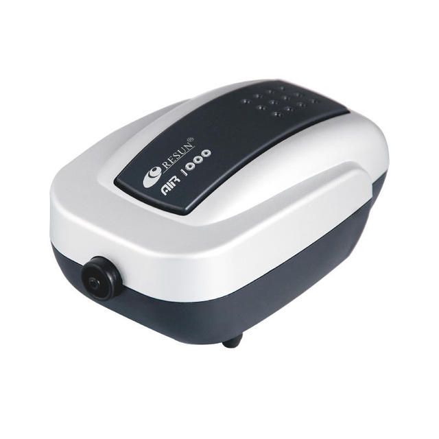 Resun AIR-1000 Powerful Plastic Aquarium Pump Small Size with High Air Pressure and Flow for Aquariums