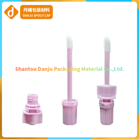 Capuchon en plastique de 7 mm pour emballages cosmétiques, applicateur de gloss à lèvres, de mascara, de produits de maquillage liquide