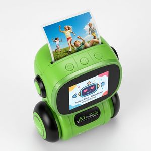 CQZNRC 2026 Nuovo Arrivo <span class=keywords><strong>Robot</strong></span> Intelligente Multifunzionale in Plastica per Stampa AI, Educativo STEM per Bambini dai 5 ai 13 Anni (Controllo Vocale) - Product Image 5