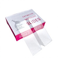 Ground Edged Microscope Glass Slides Medical Pathology Consumables Lab Histology Sample Preparation