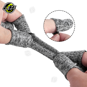 CLEZE Anti Corte Seguridad Finger Cots Guantes Envoltura de vinilo Reutilizable Resistente a Cortes - Product Image 2