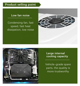 Aire Acondicionado de Techo Blanco de 12 Voltios y 24 Amperios para Cabina de Camión, Remolque y Autocaravana EAC002.01 - Product Image 2