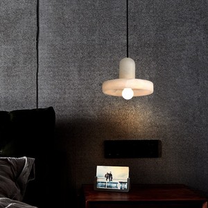 Luminaire suspendu minimaliste YS011, rond, LED, lumière blanc chaud, pour salle à manger, chambre à coucher, décoration intérieure, lustre à tête unique - Product Image 3