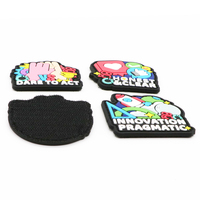 Vêtements personnalisés 3D PVC Patch souple Silicone caoutchouc Logo Badge patchs
