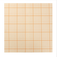 Papier d'emballage OPP imperméable à carreaux dorés en gros, papier à bouquet coréen à grille pour mariage, Saint-Valentin, fleuriste, cadeau DIY