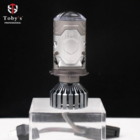 Ampoules de phare LED puissantes TOBYS Luxpro 90 Mini projecteur LED Lentille H4 Phares laser