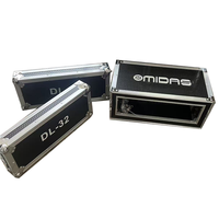Flight case portable Midas DL32 Stage Box sans roulettes pour équipement audio
