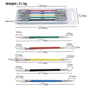 Nhà sản xuất-cung cấp điện thoại di động công cụ sửa chữa CPU Pry Dao móc xẻng scraper chip tháo gỡ keo loại bỏ công cụ - Product Image 4