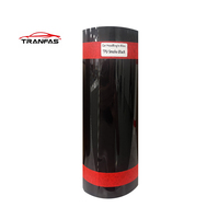 Film de protection pour phares de voiture professionnel en TPU noir fumé brillant, auto-adhésif, changeant de couleur, auto-réparateur, protection UV