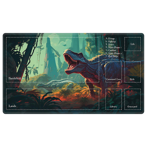 Tapis de jeu Yugioh avec logo personnalisé-Caoutchouc carré de haute qualité 14x24 pouces avec option de taille personnalisée pour protéger les <span class=keywords><strong>cartes</strong></span> à jouer - Product Image 2