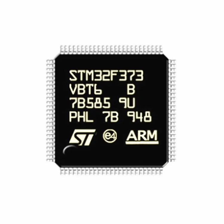 Chip IC vi điều khiển Shen Zhen stm32f373cbt6 stm32f373rbt6 stm32f373vbt6 IC MCU 32bit 128kb Flash 64lqfp