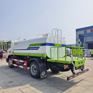 Camion-citerne à eau Howo 10 m³ pour le nettoyage routier, diesel 150 CV, pompe à pression Q235, grande débit de pompage, plateforme d'arrosage - Product Image 3