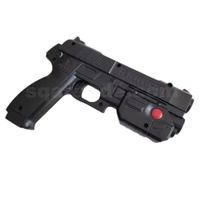 Accessoire de jeu d'arcade PC avec 4 capteurs LED pour Time Crisis 1, pistolet d'arcade sans fil USB