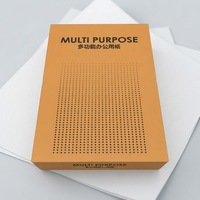 Papier copie A4 70g/m² 80g/m² Blanc pour impression de bureau 500 feuilles par rame Multi-usages Vente en gros