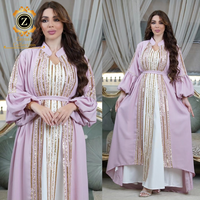 Zaynab Eid Jalabiya Ramadan Dubaï Turquie Robe de mode musulmane Abaya Jalabiya musulmane Eid Abaya Robe musulmane pour femme Jalabiya