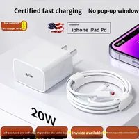 Kabel Data pengisi daya Tablet PD ponsel, kabel Data pengisian daya cepat untuk iphone Huawei tipe-c