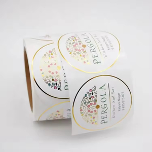 Tùy Chỉnh Tự Dính Vinyl Dán Logo Sticker Không Thấm Nước In Ấn Nhãn Dán Cuộn Nhãn - Product Image 5