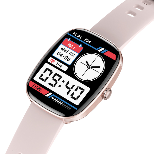 S5 Smart Watch 1.83" TFT Screen Lock Multi-sport Modes Female Menstrual Cycle Reminder Password Fitcloud Pro App Smartwatch