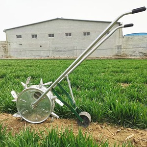 เครื่องหว่านเมล็ดแบบเข็นมือสำหรับถั่วและข้าวโพด - Product Image 2