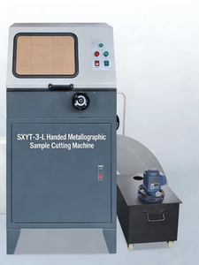 Machine de découpe d'échantillons métallographiques portative SXYT-3-L - Équipement de découpe de métaux pour usage en laboratoire - Product Image 1