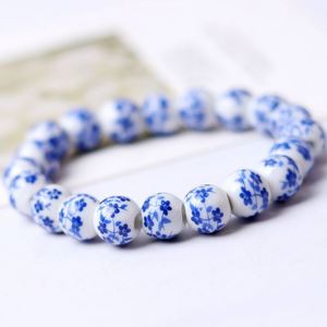 Bracelet en pierre naturelle, perles de verre colorées, bijoux féminins divins, qualité supérieure, carte de garantie de qualité - Product Image 2