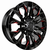 Rines Forjados para S550 S650 19, 20, 21", Configuración Escalonada, Alto Rendimiento, Aleación T6061-T6 Forjada 12, 000T, TUV