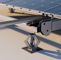 Système de panneau solaire tout-en-un pour conteneur PV mobile pliable de 20 pieds 100kw hors réseau/alimentation hybride