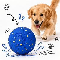 Jouet flottant pour animaux de compagnie, qualité supérieure, 15 cm, en PU, motif dessin animé, réaliste, classique, de luxe, en forme de balle de popcorn, indestructible, pour chats et chiens